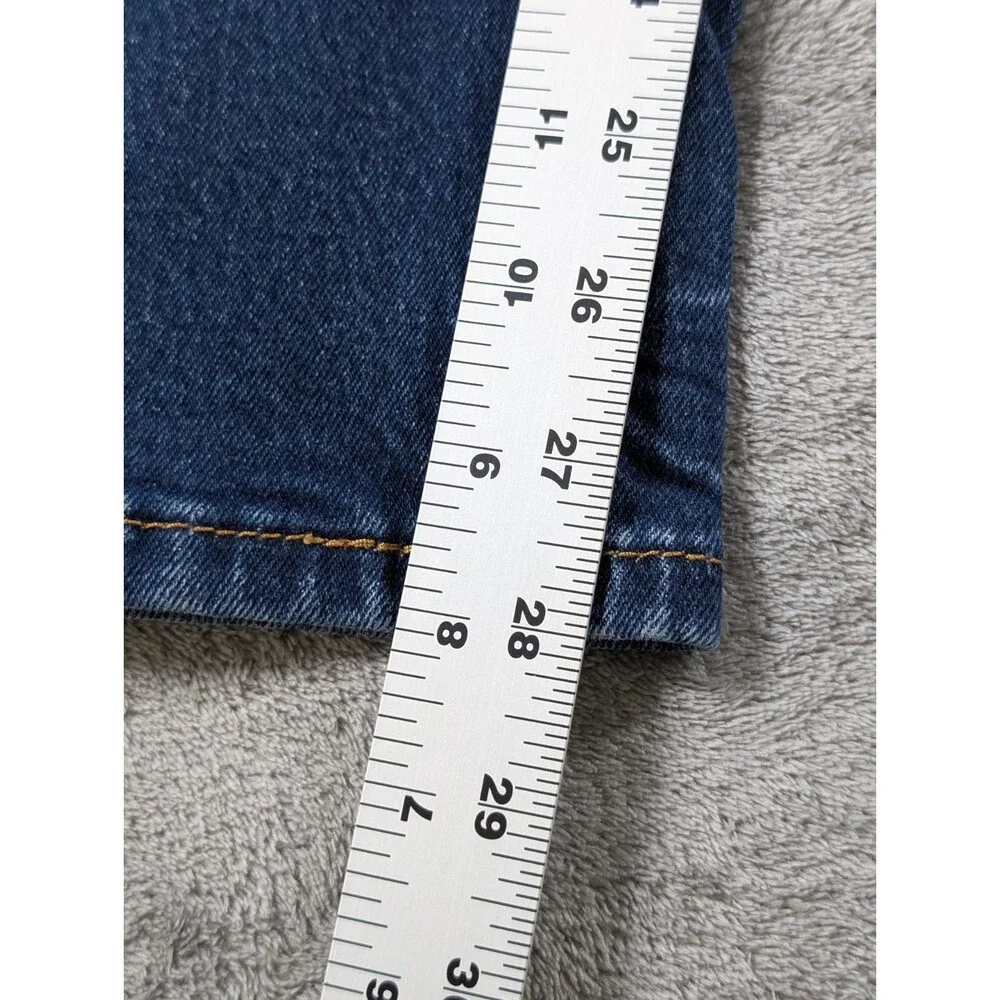 Levi’s 514 Jeans Mens 34x30 Blue Straight Fit Stretch Denim Mid Rise Casual